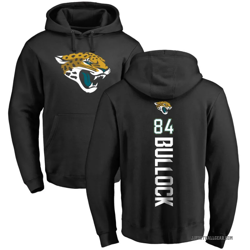 Alex Bullock Men's Black Jacksonville Jaguars Pro Line Backer Pullover Hoodie