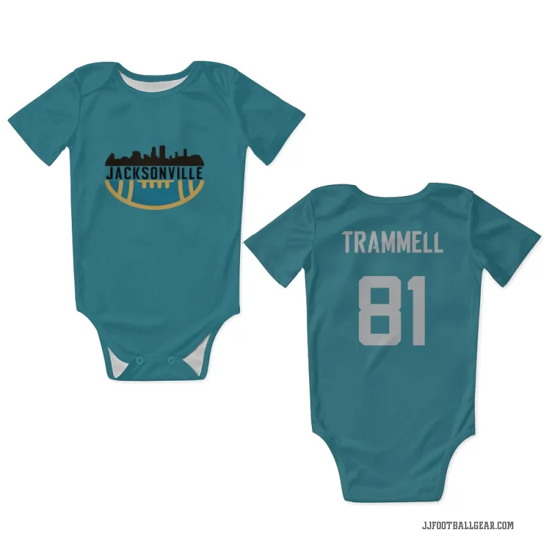Austin Trammell Teal Jacksonville Jaguars Newborn & Infant Bodysuit