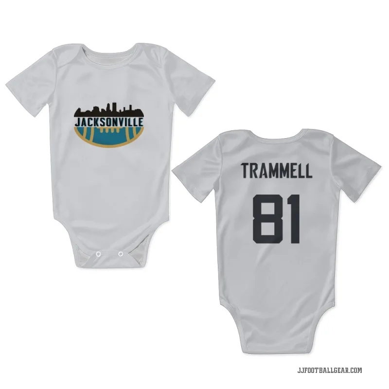 Austin Trammell White Jacksonville Jaguars Newborn & Infant Bodysuit