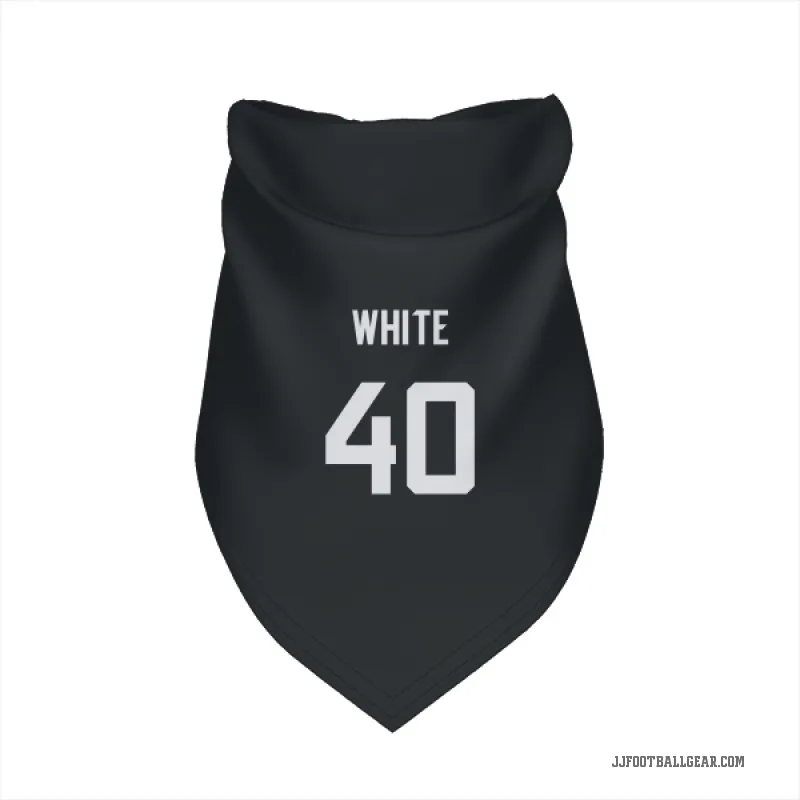 Aydan White  Black Jacksonville Jaguars  Cat & Dog Pet Bandana