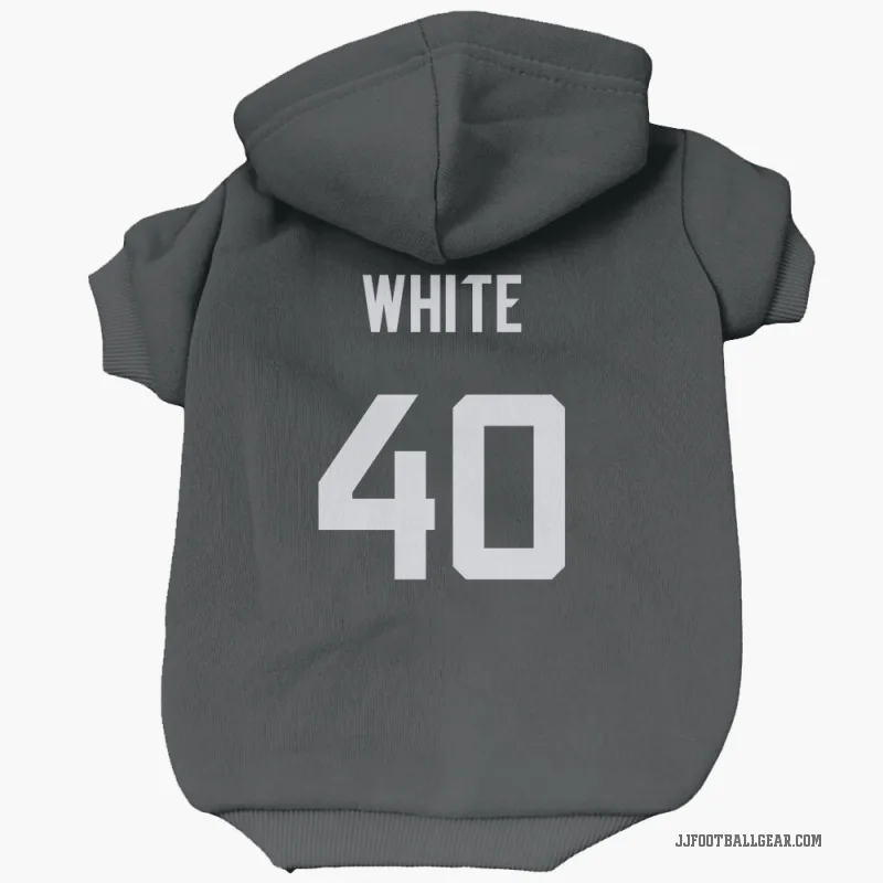 Aydan White  Black Jacksonville Jaguars  Cat & Dog Pet Hoodie