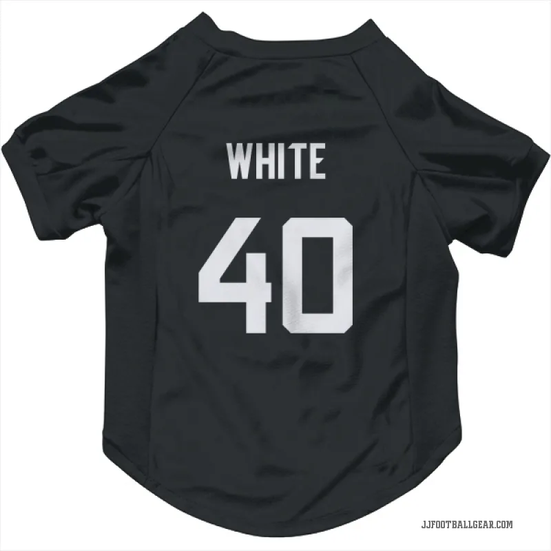 Aydan White  Black Jacksonville Jaguars  Cat & Dog Pet Jersey