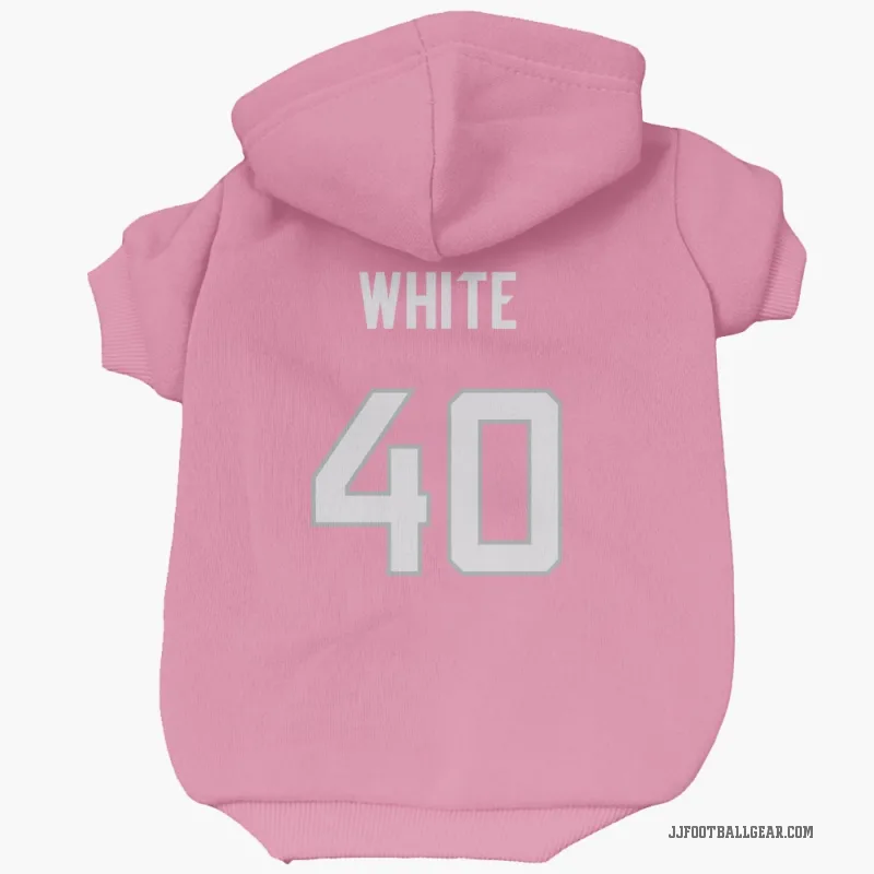 Aydan White  Pink Jacksonville Jaguars  Cat & Dog Pet Hoodie