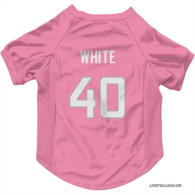 Aydan White  Pink Jacksonville Jaguars  Cat & Dog Pet Jersey