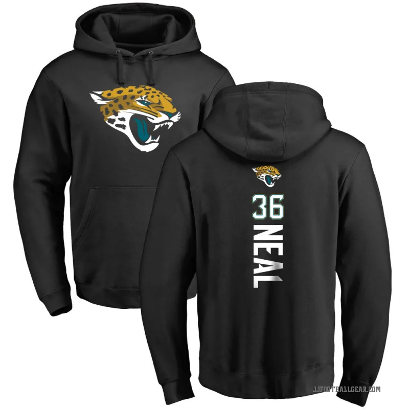 Devin Neal Men's Black Jacksonville Jaguars Pro Line Backer Pullover Hoodie