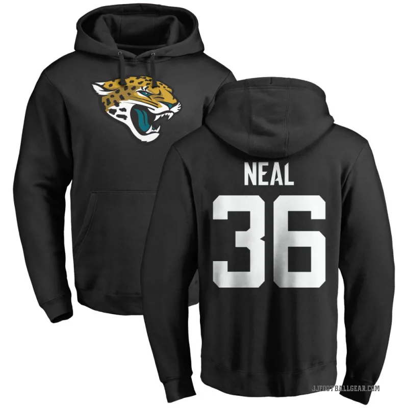 Devin Neal Men's Black Jacksonville Jaguars Pro Line Logo Pullover Hoodie