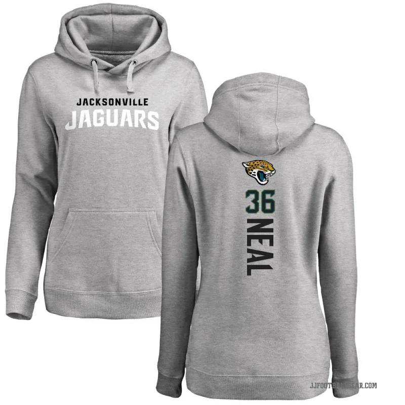 Devin Neal Women's Jacksonville Jaguars Pro Line Ash Backer Pullover Hoodie