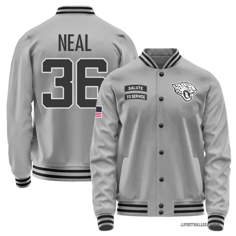 Devin Neal Youth Gray Jacksonville Jaguars Salute to Service Performance Jacket