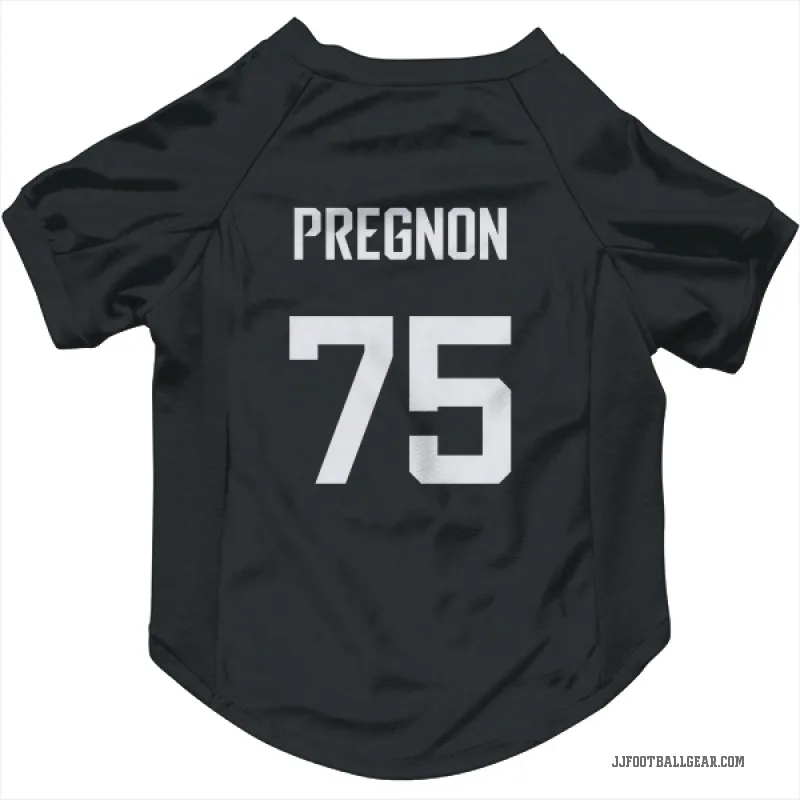 Emmanuel Pregnon  Black Jacksonville Jaguars  Cat & Dog Pet Jersey
