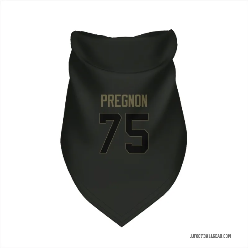 Emmanuel Pregnon  Black Jacksonville Jaguars  Service Cat & Dog Pet Bandana
