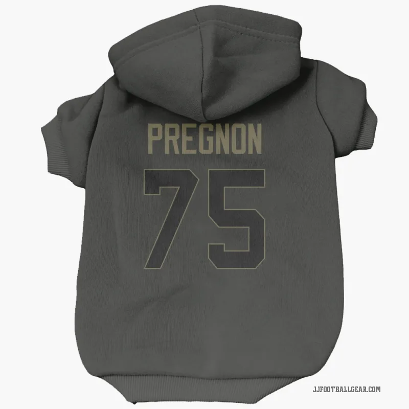 Emmanuel Pregnon  Black Jacksonville Jaguars  Service Cat & Dog Pet Hoodie