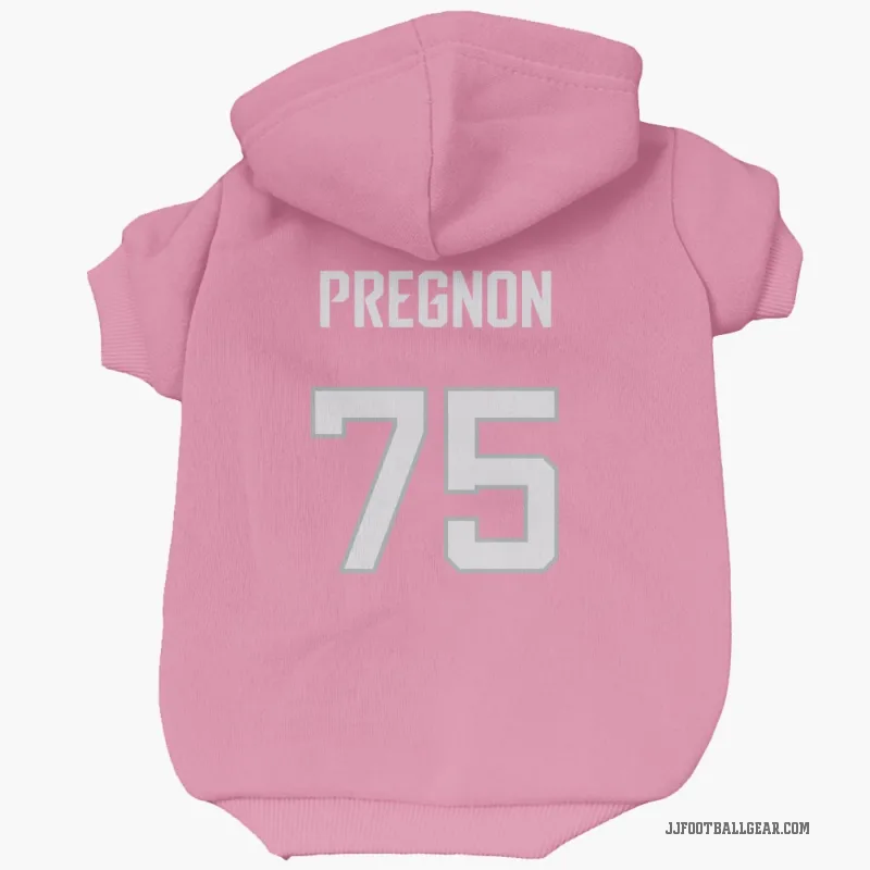 Emmanuel Pregnon  Pink Jacksonville Jaguars  Cat & Dog Pet Hoodie