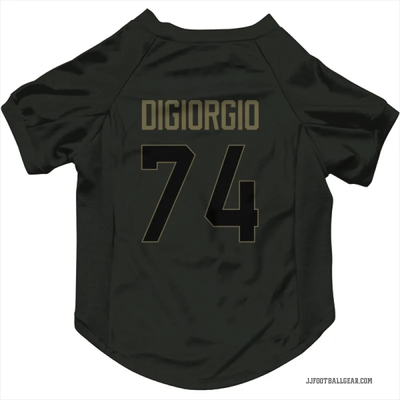 Garrett DiGiorgio  Black Jacksonville Jaguars  Service Cat & Dog Pet Jersey