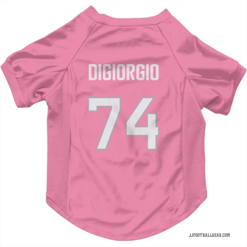 Garrett DiGiorgio  Pink Jacksonville Jaguars  Cat & Dog Pet Jersey