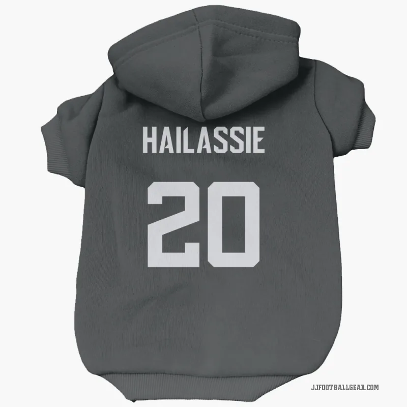 Kahlef Hailassie  Black Jacksonville Jaguars  Cat & Dog Pet Hoodie