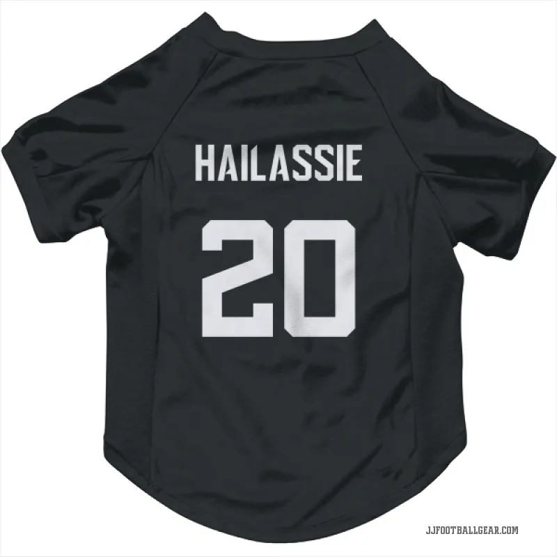 Kahlef Hailassie  Black Jacksonville Jaguars  Cat & Dog Pet Jersey
