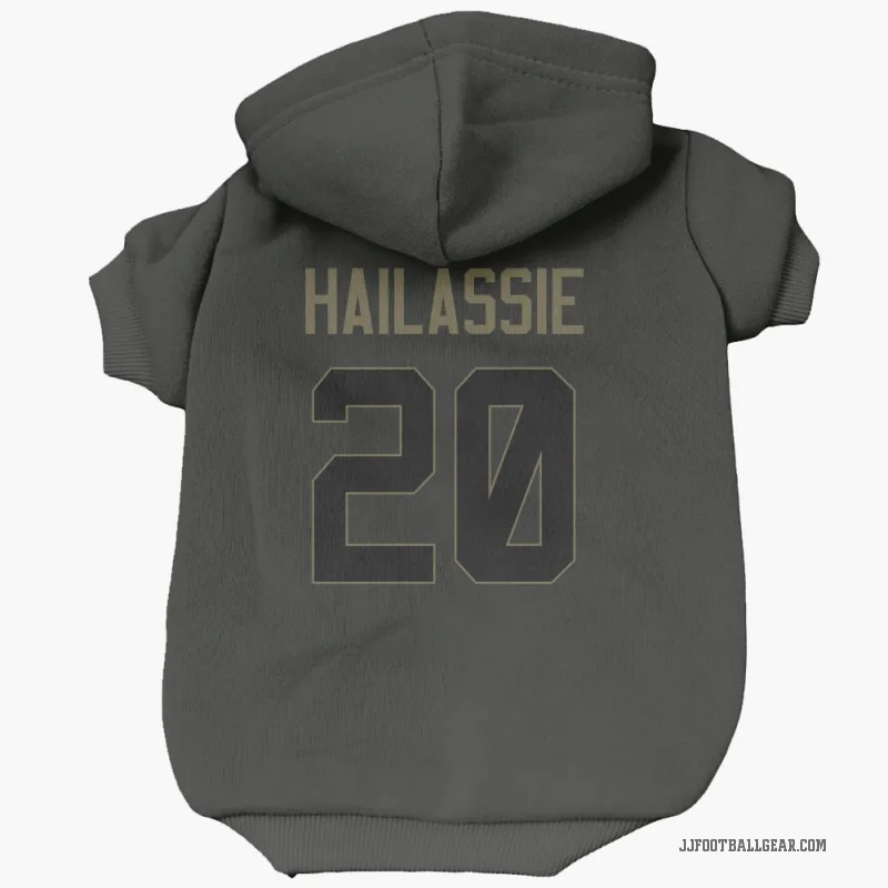 Kahlef Hailassie  Black Jacksonville Jaguars  Service Cat & Dog Pet Hoodie