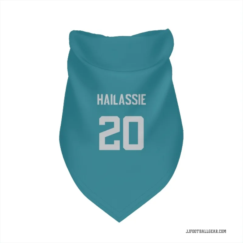 Kahlef Hailassie  Teal Jacksonville Jaguars  Cat & Dog Pet Bandana