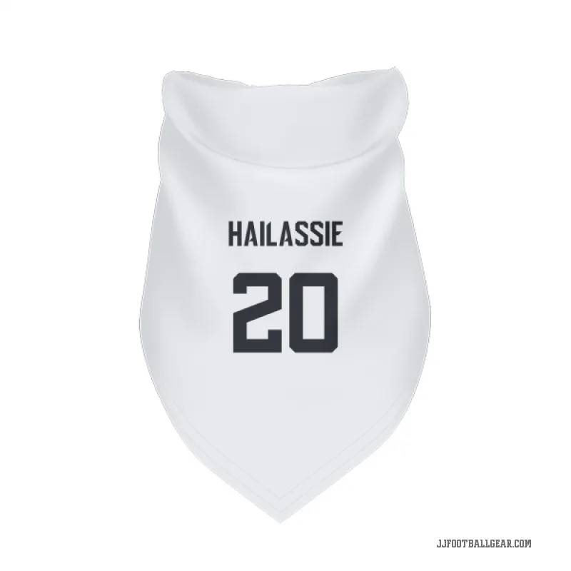 Kahlef Hailassie  White Jacksonville Jaguars  Cat & Dog Pet Bandana