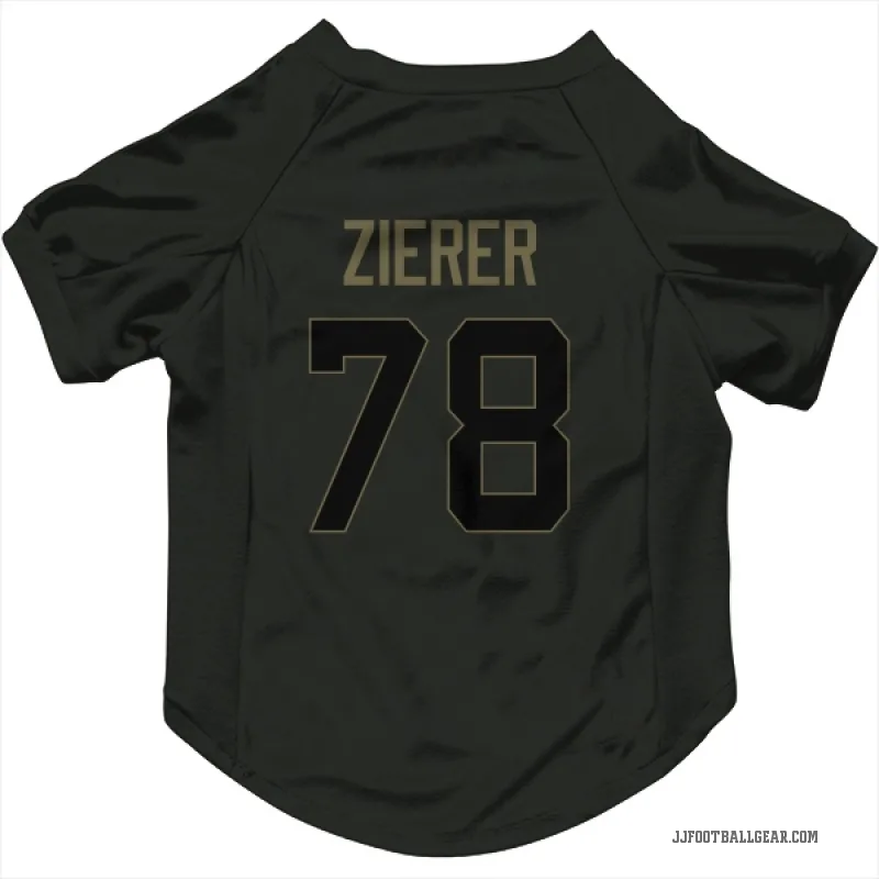 Kilian Zierer  Black Jacksonville Jaguars  Service Cat & Dog Pet Jersey