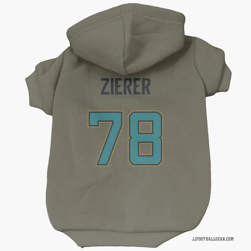 Kilian Zierer  Olive Jacksonville Jaguars  Cat & Dog Pet Hoodie