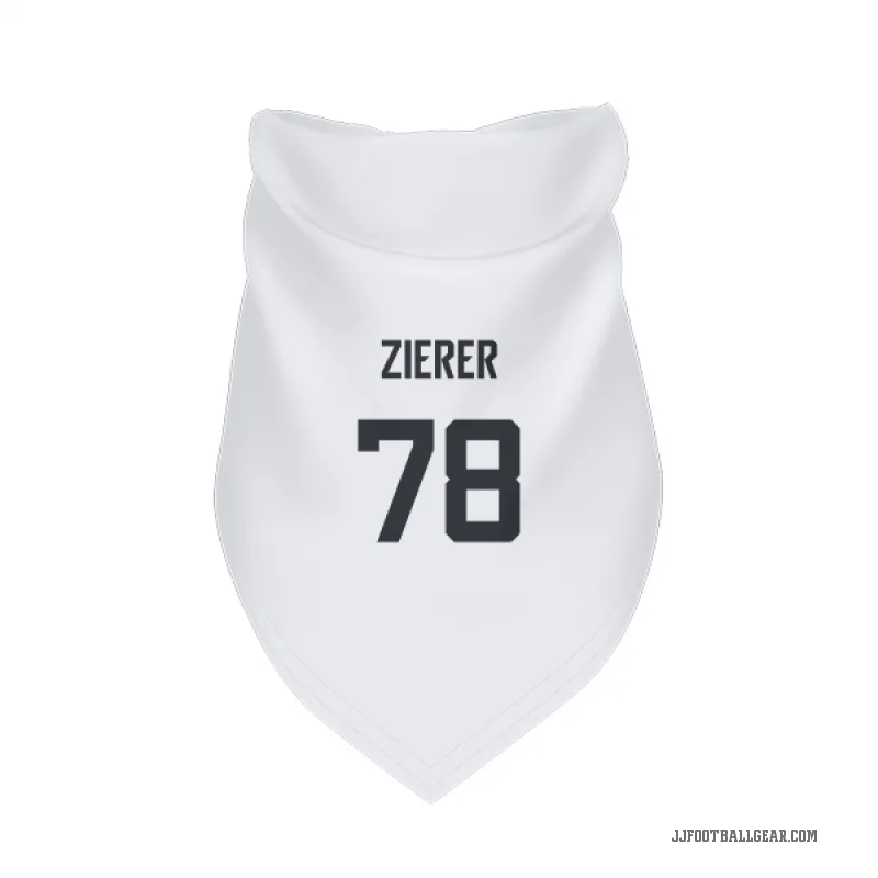 Kilian Zierer  White Jacksonville Jaguars  Cat & Dog Pet Bandana