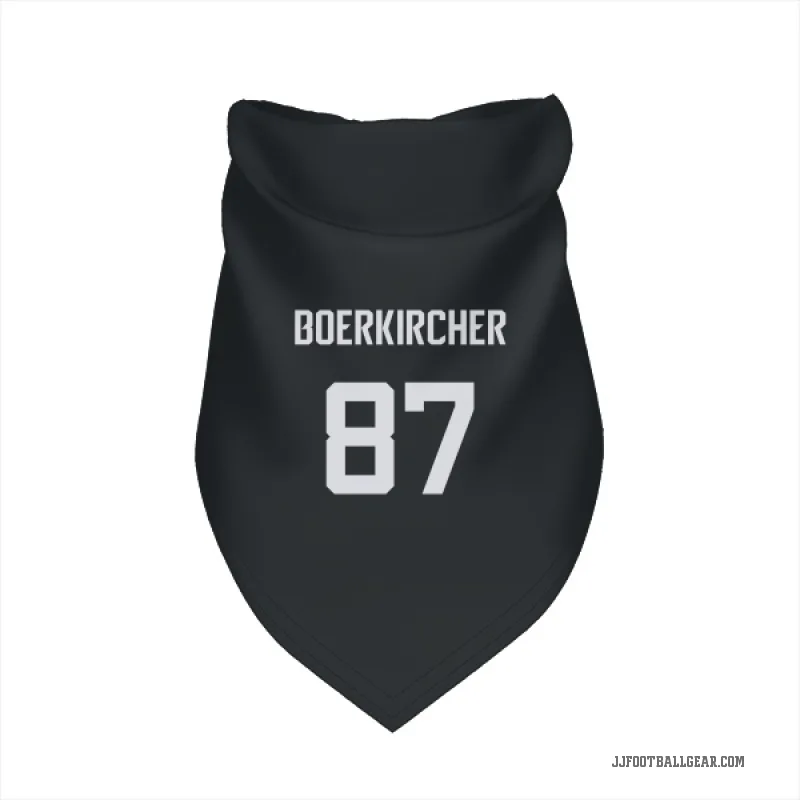 Nate Boerkircher  Black Jacksonville Jaguars  Cat & Dog Pet Bandana