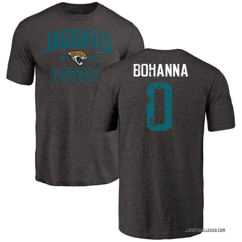 Quinton Bohanna Youth Black Jacksonville Jaguars Distressed T-Shirt