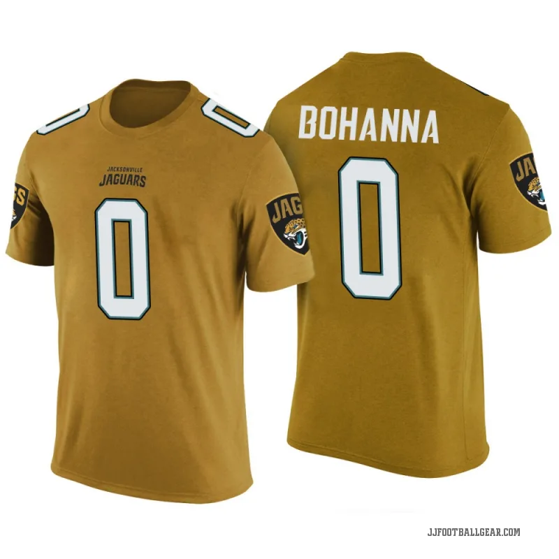 Quinton Bohanna Youth Gold Jacksonville Jaguars Color Rush T-Shirt