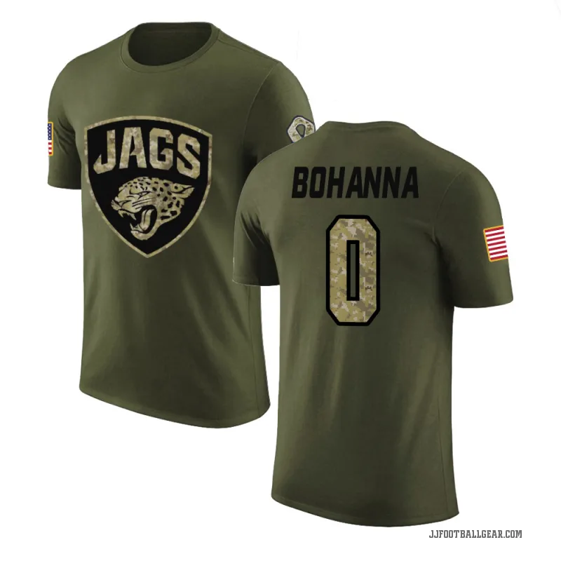 Quinton Bohanna Youth Olive Jacksonville Jaguars Salute to Service T-Shirt