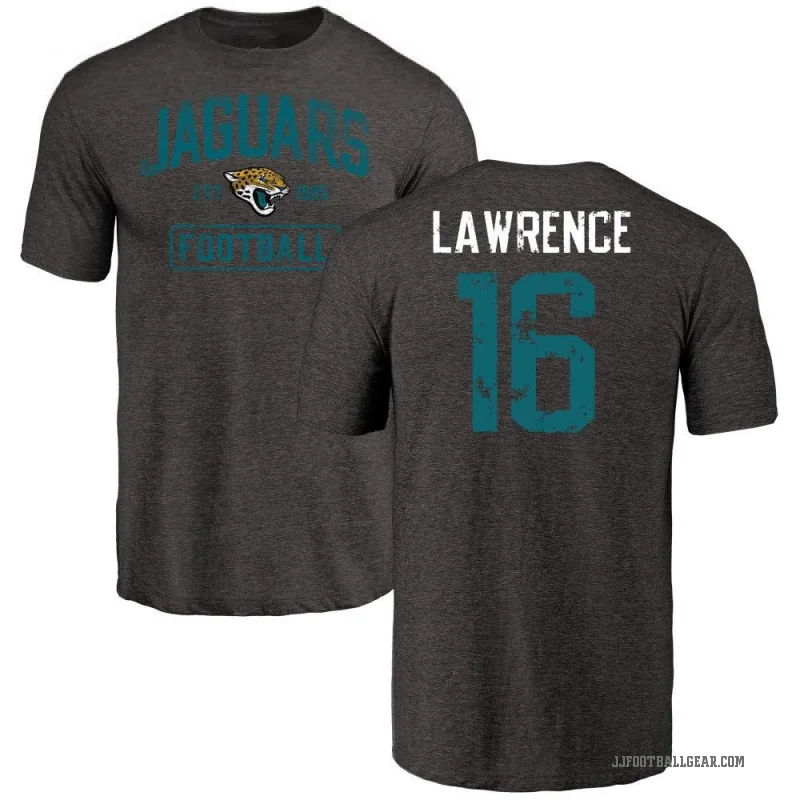 Trevor Lawrence Youth Black Jacksonville Jaguars Distressed T-Shirt