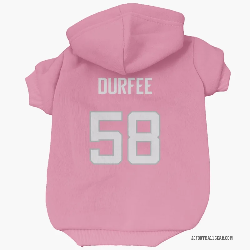 Zach Durfee  Pink Jacksonville Jaguars  Cat & Dog Pet Hoodie