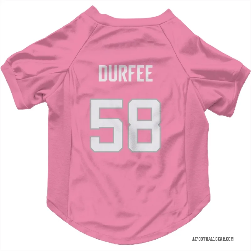 Zach Durfee  Pink Jacksonville Jaguars  Cat & Dog Pet Jersey