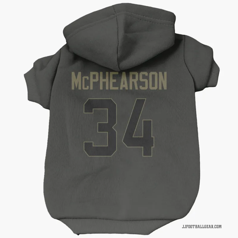 Zech McPhearson  Black Jacksonville Jaguars  Service Cat & Dog Pet Hoodie