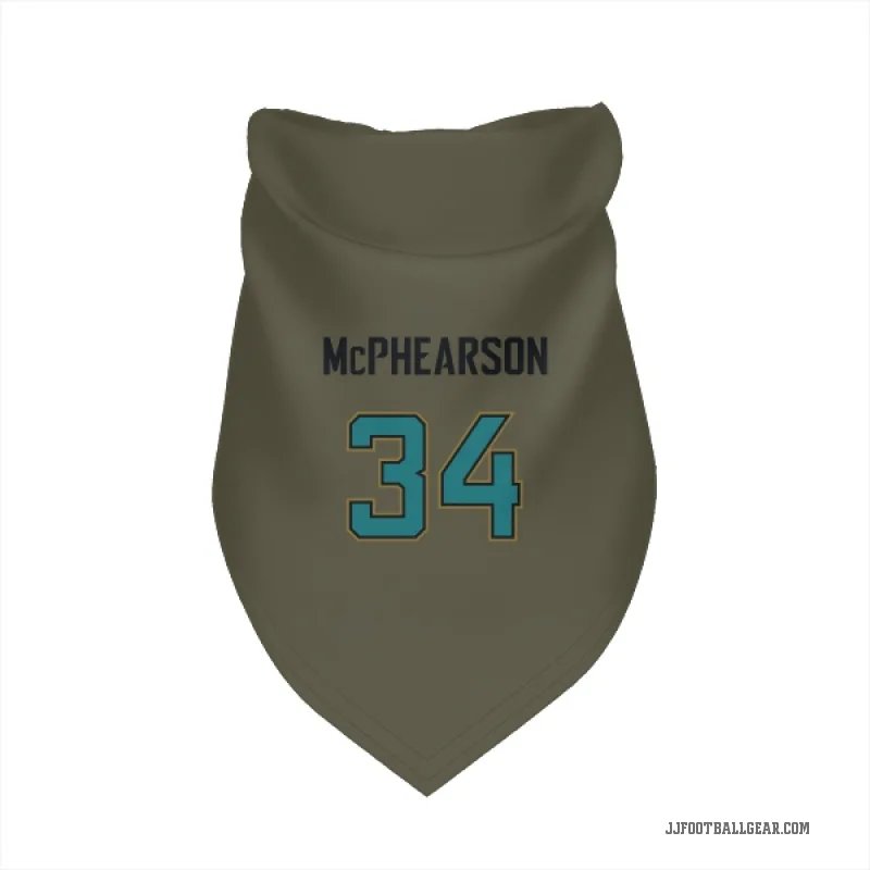Zech McPhearson  Olive Jacksonville Jaguars  Cat & Dog Pet Bandana
