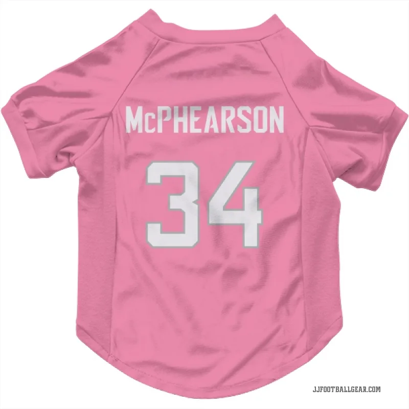 Zech McPhearson  Pink Jacksonville Jaguars  Cat & Dog Pet Jersey
